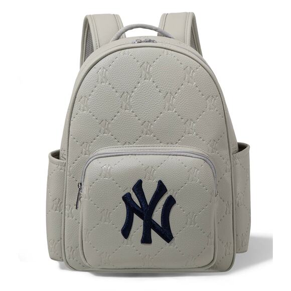 MLB New York Yankees Gray Fashion Backpack *NEW in Package* - Picture 1 of 5